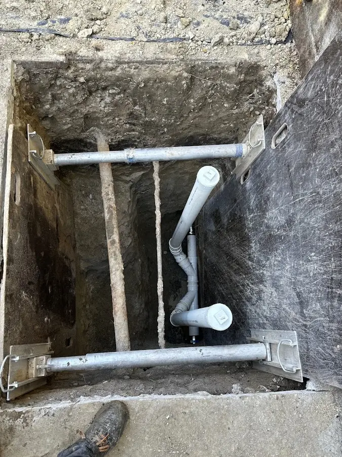 Experienced plumber completing Gas Line Repair work in Sandusky